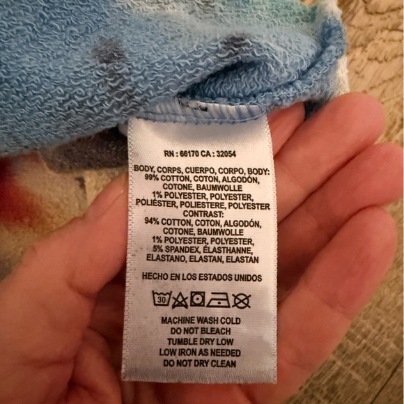 NWT Anthropologie t.la Puff Sleeve Tie Dye Sweatshirt Medium - Picture 5 of 7